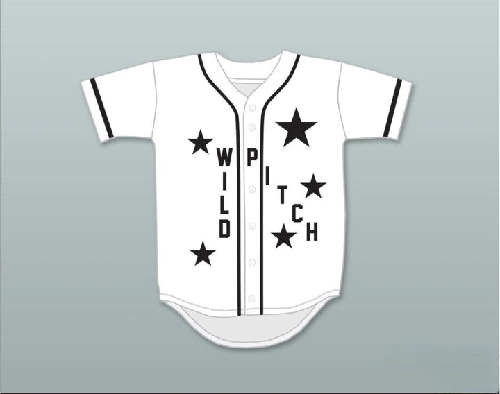 Custom Any Name Number WILD PITCH 88 WHITE BASEBALL JERSEY Top Stitched S-6XL