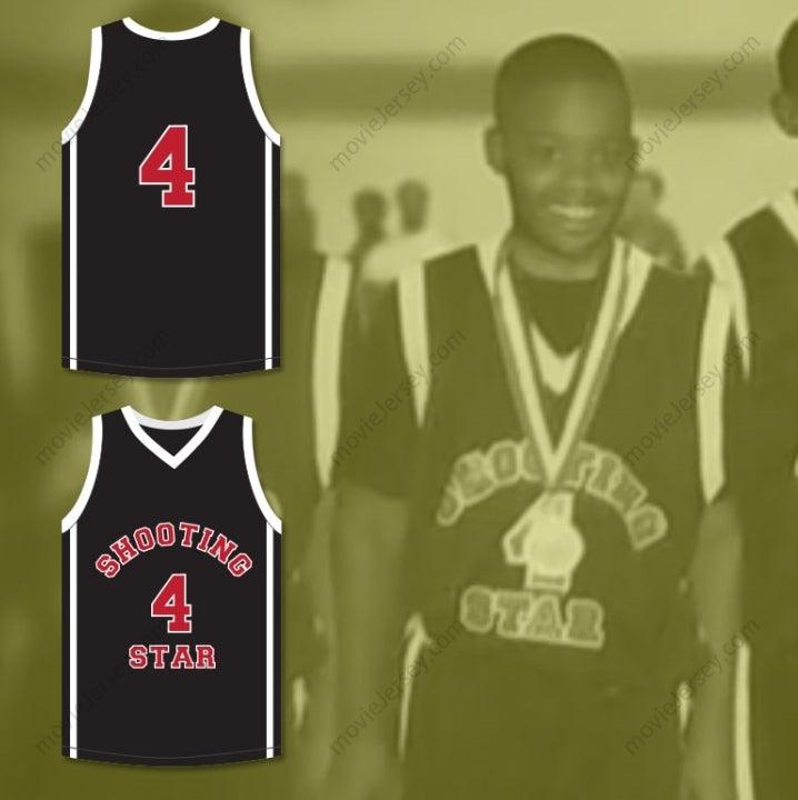 CUSTOM ANY Name Number WILLIE MCGEE 4 OHIO SHOOTING STARS AAU BLACK BASKETBALL JERSEY MORE THAN A GAME Top Stitched S-6XL