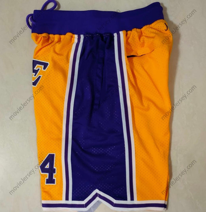 Custom Any Name Mens Basketball Shorts 8# 24# Men Retro Mesh Embroidered with 4 Pockets Top Stitched