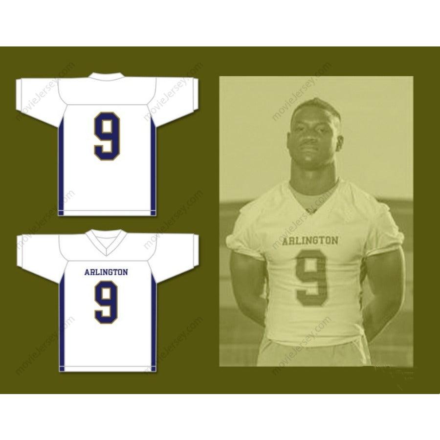 CUSTOM ANY Name Number KENNETH WALKER III 9 ARLINGTON HIGH SCHOOL Football Jersey Top Stitched S-6XL