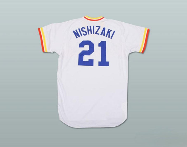 Custom Any Name Number YUKIHIRO NISHIZAKI 21 HOKKAIDO NIPPON-HAM FIGHTERS BASEBALL JERSEY STITCH SEWN Top Stitched S-6XL