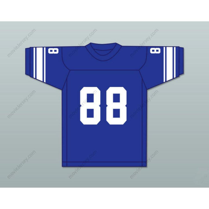 CUSTOM ANY Name Number JOHN MACKEY 88 HEMPSTEAD HIGH SCHOOL TIGERS Football Jersey Top Stitched S-6XL