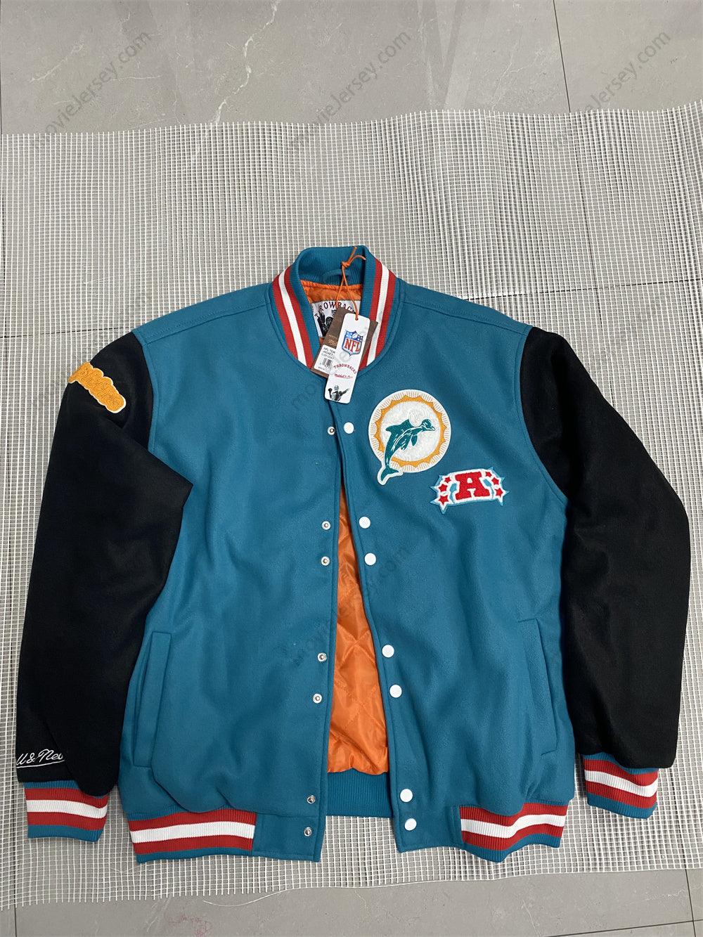 Miami Dolphins Team Legacy Varsity Jacket