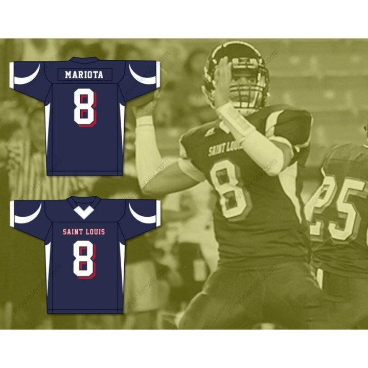 CUSTOM ANY Name Number MARCUS MARIOTA 8 HIGH SCHOOL CRUSADERS FOOTBALL JERSEY Top Stitched S-6XL