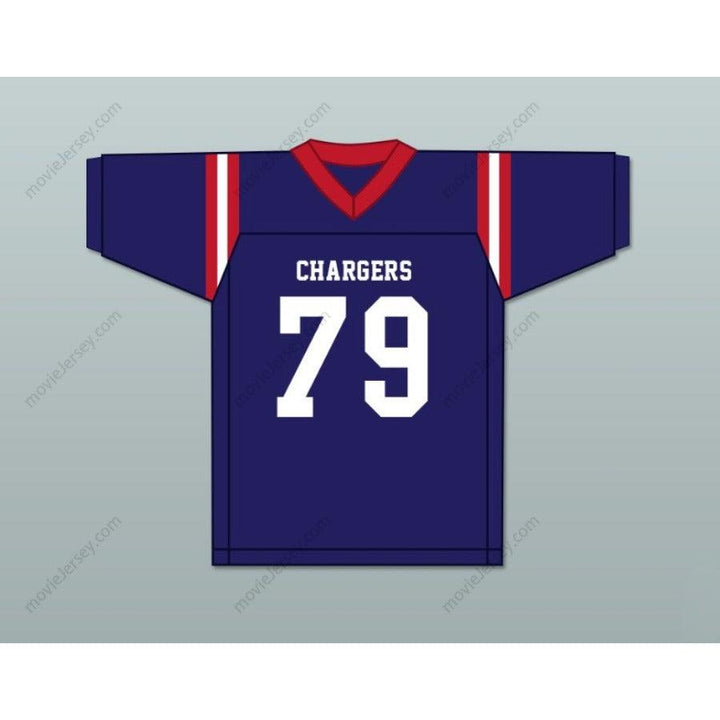 CUSTOM ANY Name Number IKEM EKWONU 79 PROVIDENCE DAY SCHOOL CHARGERS Football Jersey Top Stitched S-6XL