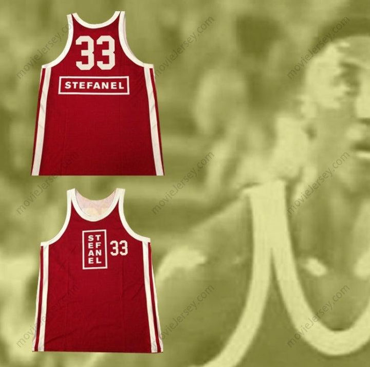 CUSTOM ANY Name Number 1991 EXHIBITION GAME SCOTTIE PIPPEN STEFANEL TRIESTE 33 BASKETBALL JERSEY Top Stitched S-6XL