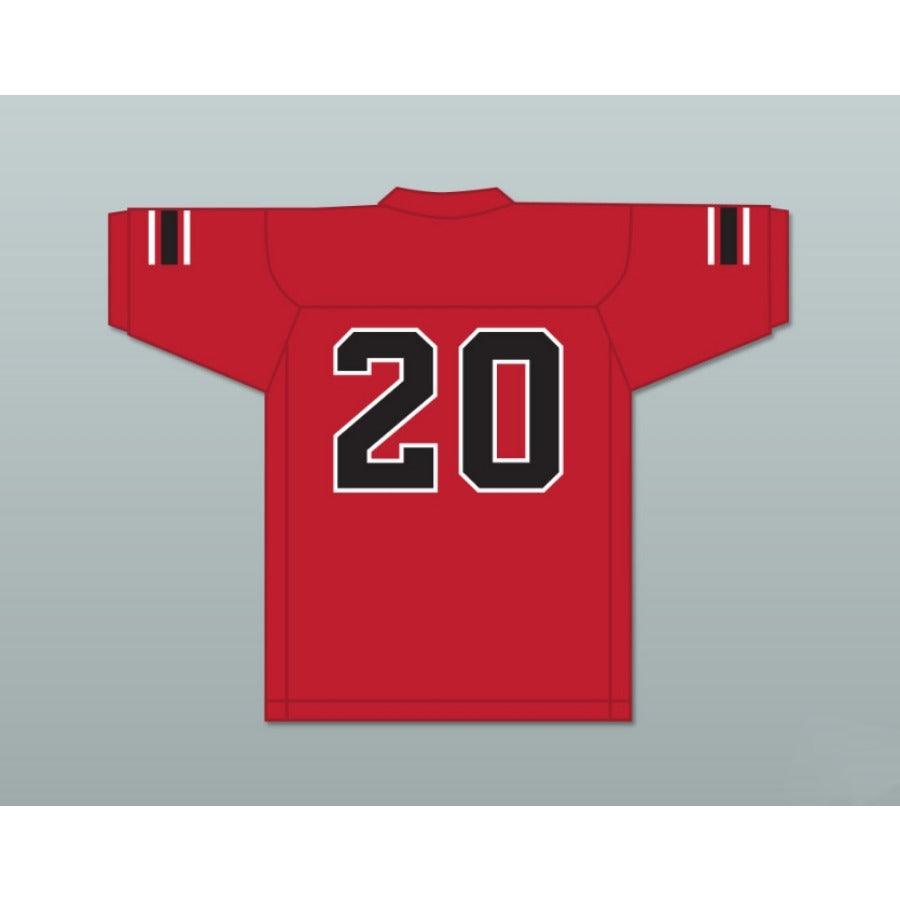 CUSTOM ANY Name Number CJ REAVIS 20 EMCC LIONS FOOTBALL JERSEY INCLUDES PATCHES Top Stitched S-6XL