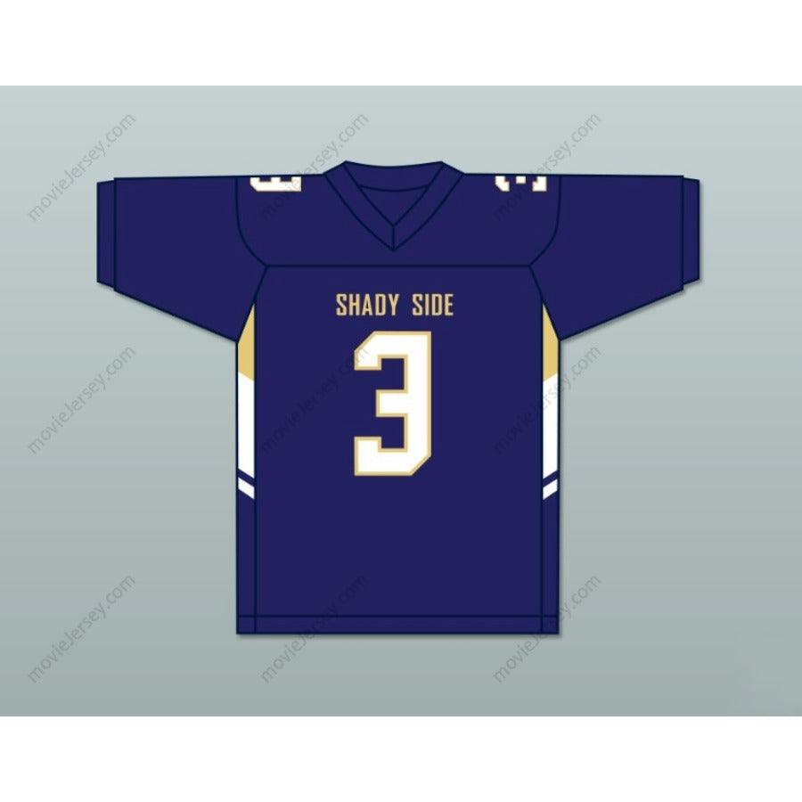 CUSTOM ANY Name Number SKYY MOORE 3 SHADY SIDE ACADEMY BULLDOGS Football Jersey Top Stitched S-6XL