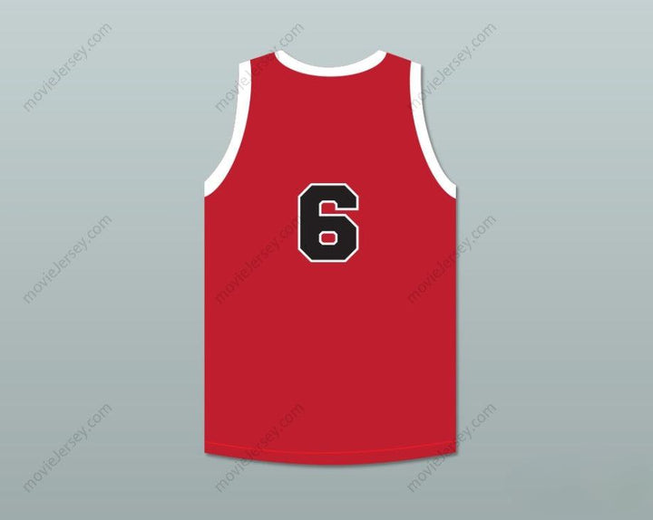 CUSTOM ANY Name Number HANK BEENDERS 6 PROVIDENCE STEAMROLLERS RED BASKETBALL JERSEY 1 Top Stitched S-6XL