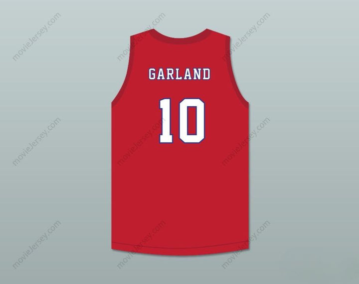 CUSTOM ANY Name Number DARIUS GARLAND 10  ACADEMY  RED BASKETBALL JERSEY 2 Top Stitched S-6XL