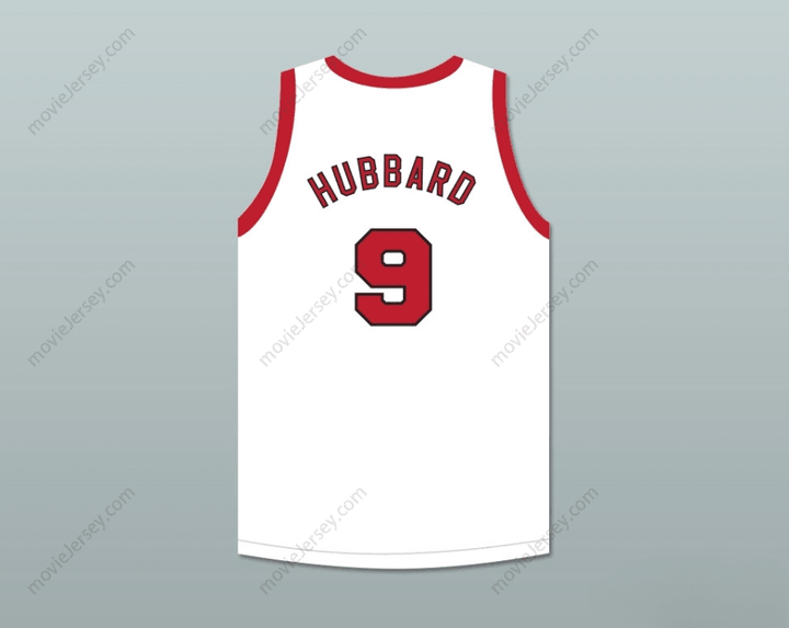CUSTOM ANY Name Number BOB HUBBARD 9 PROVIDENCE STEAMROLLERS WHITE BASKETBALL JERSEY WITH PATCH 2 Top Stitched S-6XL