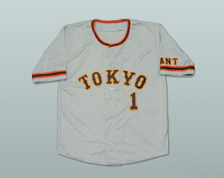 Custom Any Name Number SADAHARU OH TOKYO GIANTS BASEBALL JERSEY SEWN ANY SIZE NEW Top Stitched S-6XL