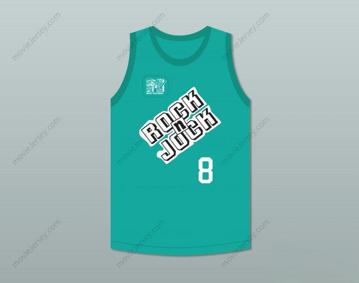 CUSTOM ANY Name Number DOUG E. DOUG 8 VIOLATORS BASKETBALL JERSEY 3RD ANNUAL ROCK N' JOCK B-BALL JAM 1993 Top Stitched S-6XL