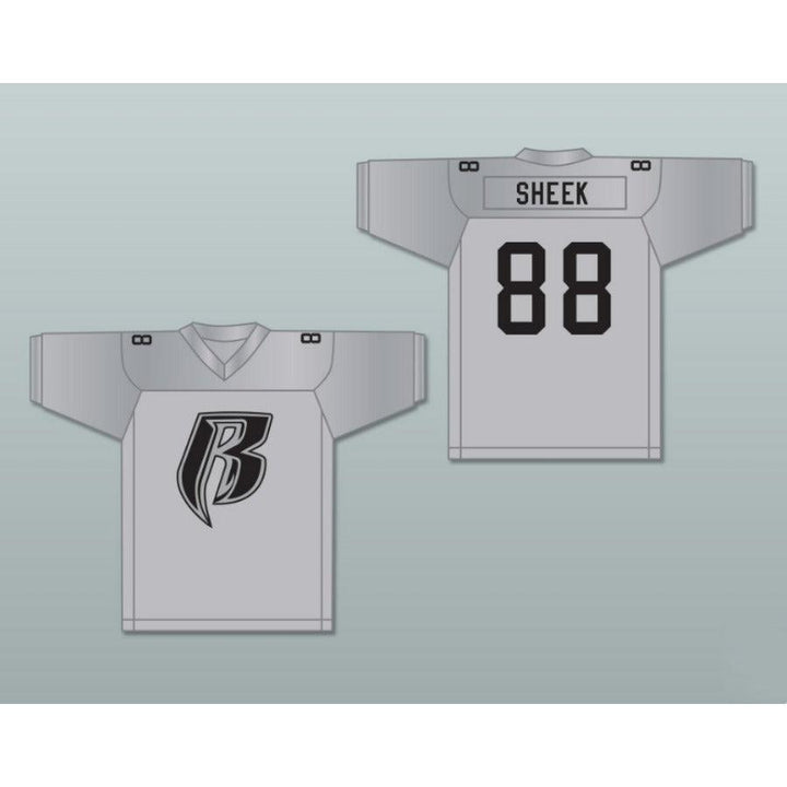 CUSTOM ANY Name Number SHEEK LOUCH ROUGH RYDERS 88 SILVER Football Jersey Top Stitched S-6XL