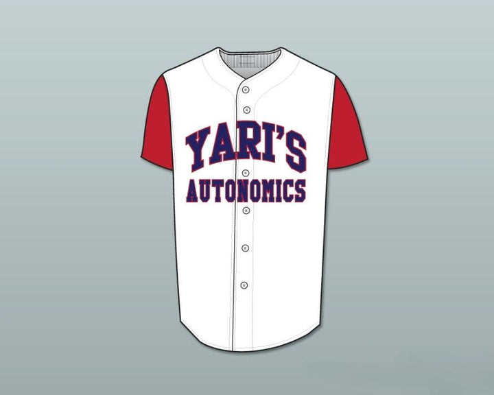 Custom Any Name Number LARRY DAVID YARI'S AUTONOMICS BASEBALL JERSEY STITCH SEWN DELUXE EDITION Top Stitched S-6XL