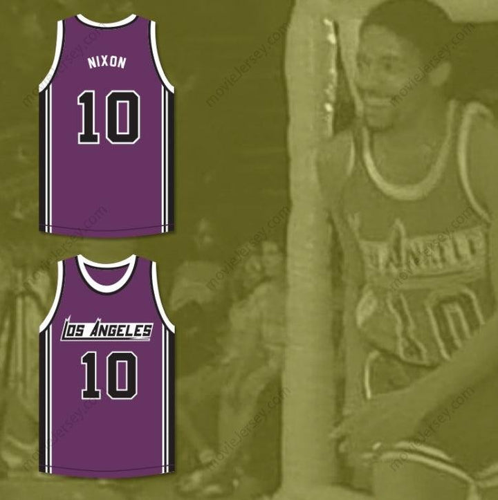 CUSTOM ANY Name Number NORM NIXON 10   BASKETBALL JERSEY THE FISH THAT SAVED  Top Stitched S-6XL