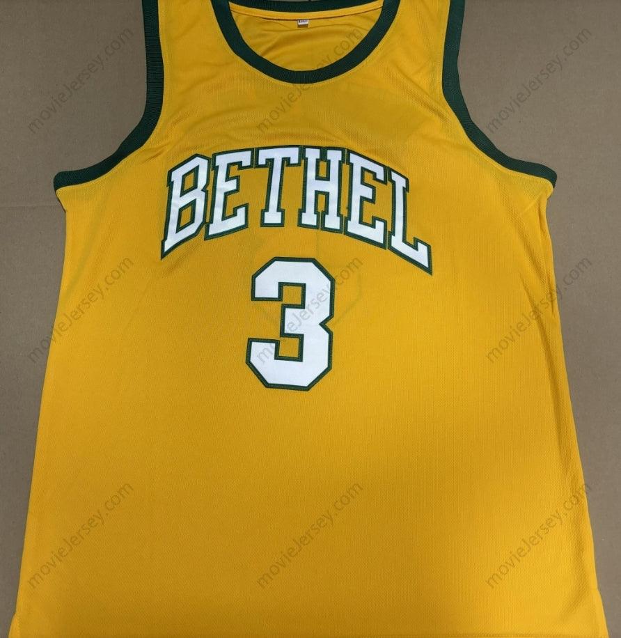 Allen Iverson #3 Bethel High School Throwback Basketball Jersey Stitched ALL