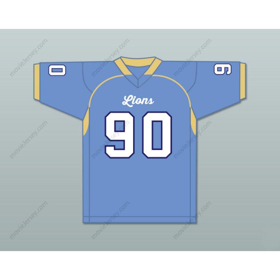 CUSTOM ANY Name Number SHAQ LAWSON 90 D. W. DANIEL HIGH SCHOOL LIONS Football Jersey Top Stitched S-6XL