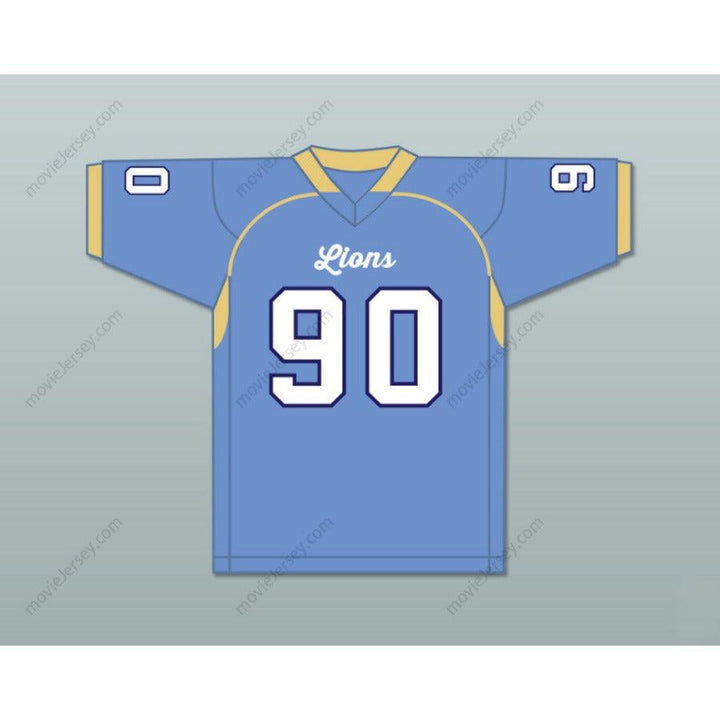 CUSTOM ANY Name Number SHAQ LAWSON 90 D. W. DANIEL HIGH SCHOOL LIONS Football Jersey Top Stitched S-6XL