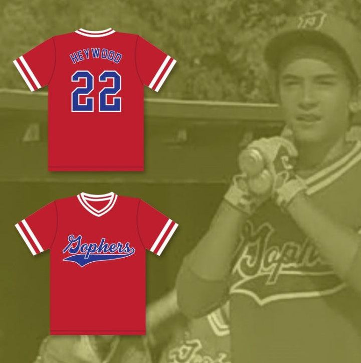 Custom Any Name Number BILLY HEYWOOD 22 GOPHERS LIITLE LEAGUE BASEBALL JERSEY LITTLE BIG LEAGUE Top Stitched S-6XL