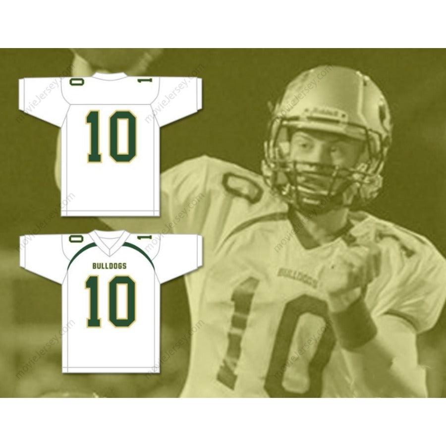 CUSTOM ANY Name Number JOE BURROW 10 ATHENS HIGH SCHOOL BULLDOGS Football Jersey Top Stitched S-6XL