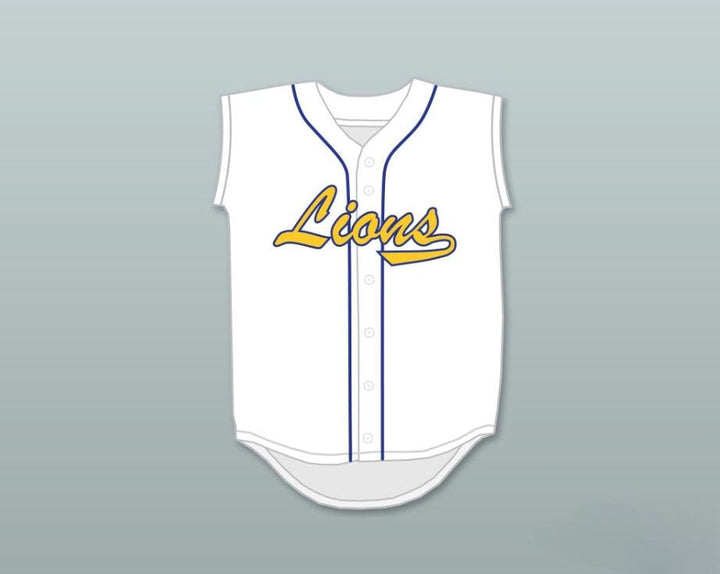 Custom Any Name Number AARON JUDGE 19 LINDEN HIGH SCHOOL LIONS WHITE BASEBALL JERSEY 1 Top Stitched S-6XL
