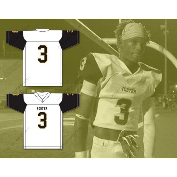 CUSTOM ANY Name Number CEEDEE LAMB 3 FOSTER HIGH SCHOOL FALCONS Football Jersey Top Stitched S-6XL