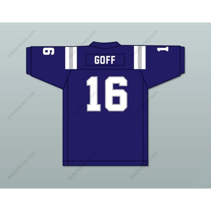 CUSTOM ANY Number JARED GOFF 16 MARIN CATHOLIC HIGH SCHOOL FOOTBALL JERSEY S-6XL