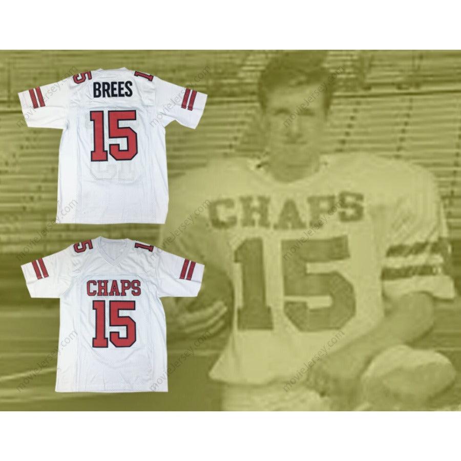 CUSTOM ANY Name Number DREW BREES 15 WESTLAKE HIGH SCHOOL CHAPARRALS FOOTBALL JERSEY Top Stitched S-6XL