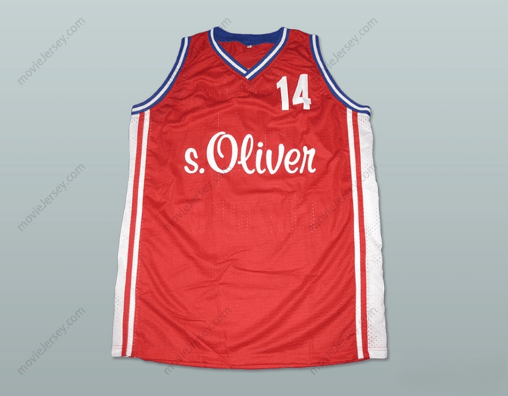 CUSTOM ANY Name Number DIRK NOWITZKI DJK WURZBURG BASKETBALL JERSEY STITCH SEWN Top Stitched S-6XL