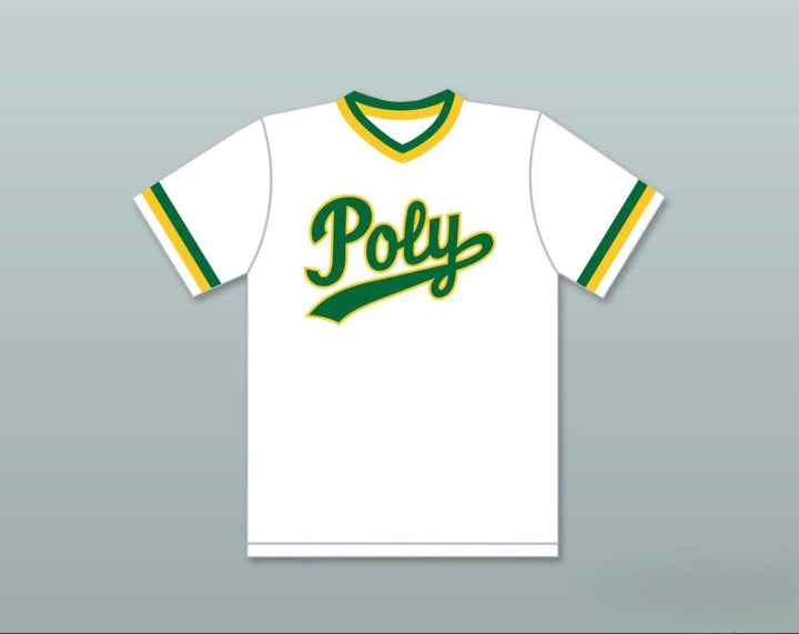 Custom Any Name Number TONY GWYNN 19   POLYTECHNIC HIGH SCHOOL JACKRABBITS WHITE BASEBALL JERSEY 2 Top Stitched S-6XL