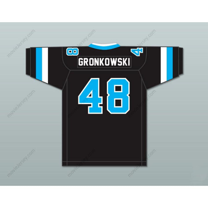 CUSTOM ANY Name Number ROB GRONKOWSKI 48 WOODLAND HILLS HIGH SCHOOL WOLVERINES Football Jersey Top Stitched S-6XL