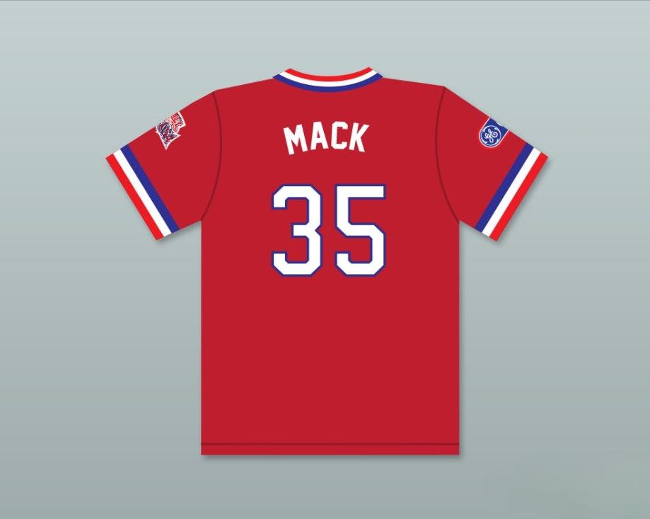 Custom Any Name Number SHANE MACK 35 1984 USA TEAM RED BASEBALL JERSEY Top Stitched S-6XL
