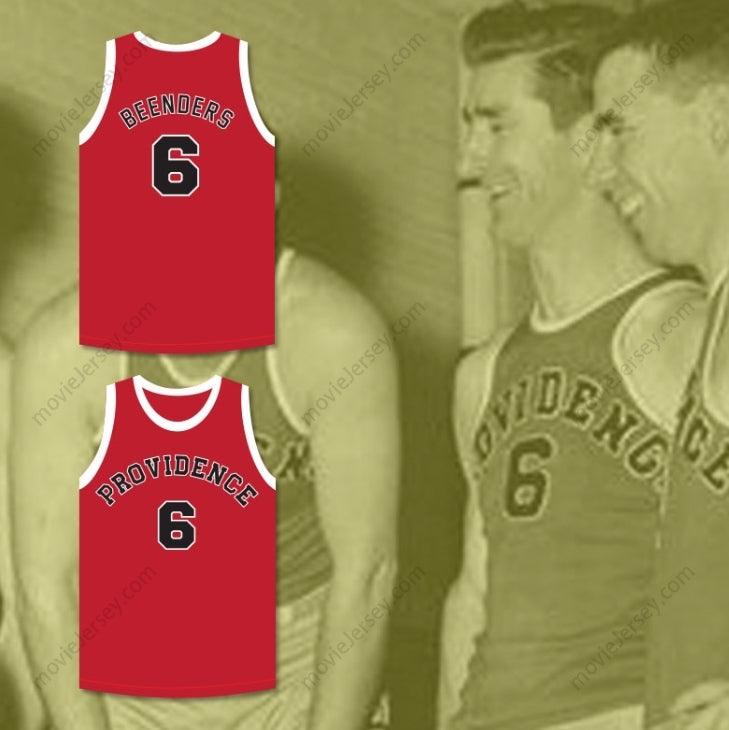 CUSTOM ANY Name Number HANK BEENDERS 6 PROVIDENCE STEAMROLLERS RED BASKETBALL JERSEY 2 Top Stitched S-6XL