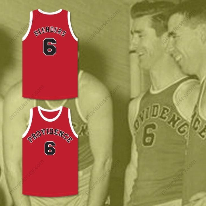 CUSTOM ANY Name Number HANK BEENDERS 6 PROVIDENCE STEAMROLLERS RED BASKETBALL JERSEY 2 Top Stitched S-6XL