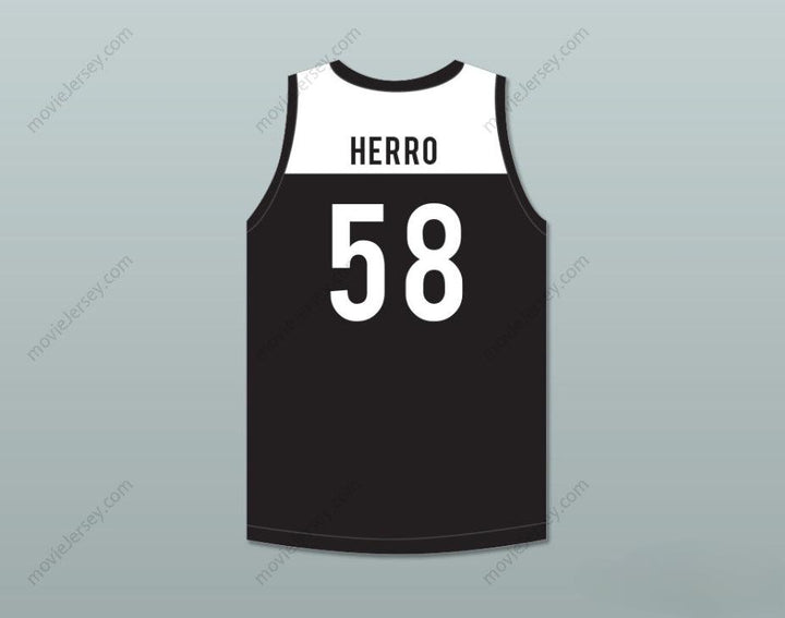 CUSTOM ANY Name Number TYLER HERRO 58 NATIONS BLACK BASKETBALL JERSEY Top Stitched S-6XL