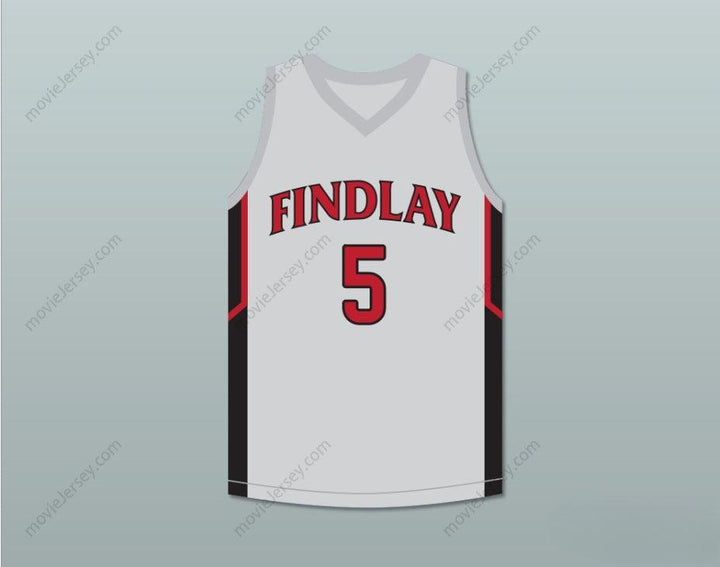 CUSTOM ANY Name Number P. J. WASHINGTON 5  PREP GRAY BASKETBALL JERSEY 1 Top Stitched S-6XL