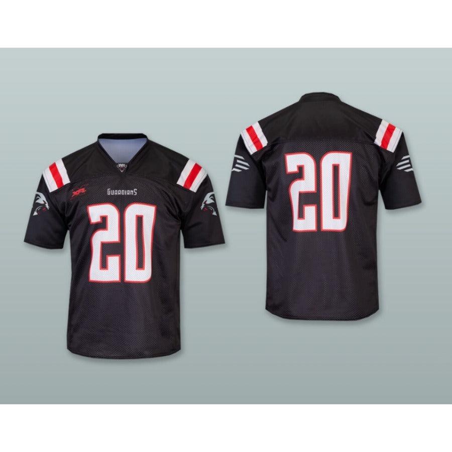 CUSTOM ANY Name Number NEW YORK 20 HOME BLACK Football Jersey Top Stitched S-6XL