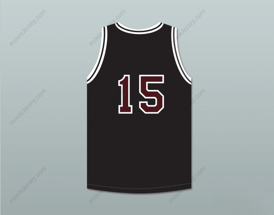 CUSTOM ANY Name Number ANTHONY KELLER 15  HIGH SCHOOL BLACK BASKETBALL JERSEY Top Stitched S-6XL