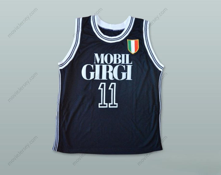 CUSTOM ANY Name Number DINO MENEGHIN 11 MOBILGIRGI VARESE BASKETBALL JERSEY Top Stitched S-6XL