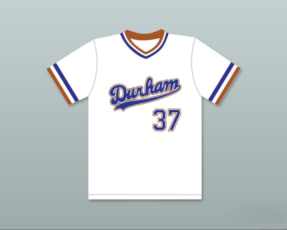 Custom Any Name Number EBBY CALVIN LALOOSH 37  WHITE BASEBALL JERSEY 2 Top Stitched S-6XL