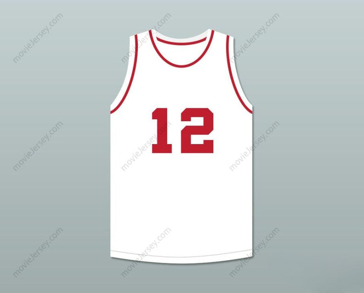 CUSTOM ANY Name Number MICHAEL  12 EMMA B TRASK MIDDLE SCHOOL BEARS WHITE BASKETBALL JERSEY 1 Top Stitched S-6XL