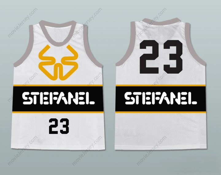CUSTOM ANY Name Number MICHAEL 23 STEFANEL TRIESTE ITALIAN BASKETBALL JERSEY STITCH SEWN NEW Top Stitched S-6XL