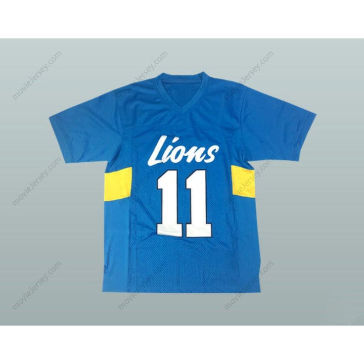 CUSTOM ANY Name Number DEANDRE HOPKINS 11 D. W. DANIEL HIGH SCHOOL LIONS BLUE FOOTBALL JERSEY Top Stitched S-6XL