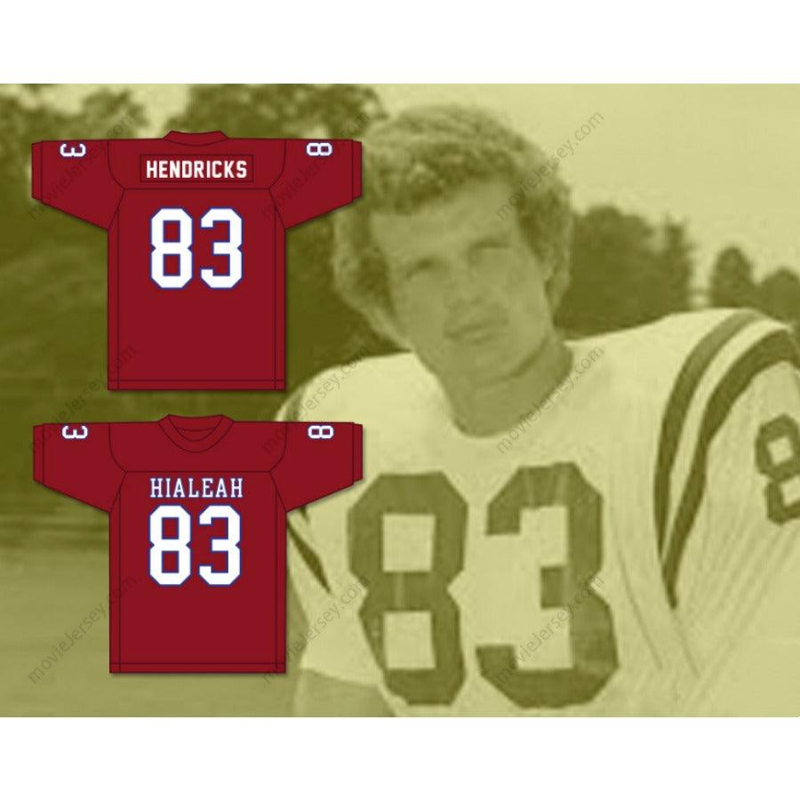CUSTOM ANY Name Number TED HENDRICKS 83 HIALEAH SENIOR HIGH SCHOOL THOROUGHBREDS Football Jersey Top Stitched S-6XL