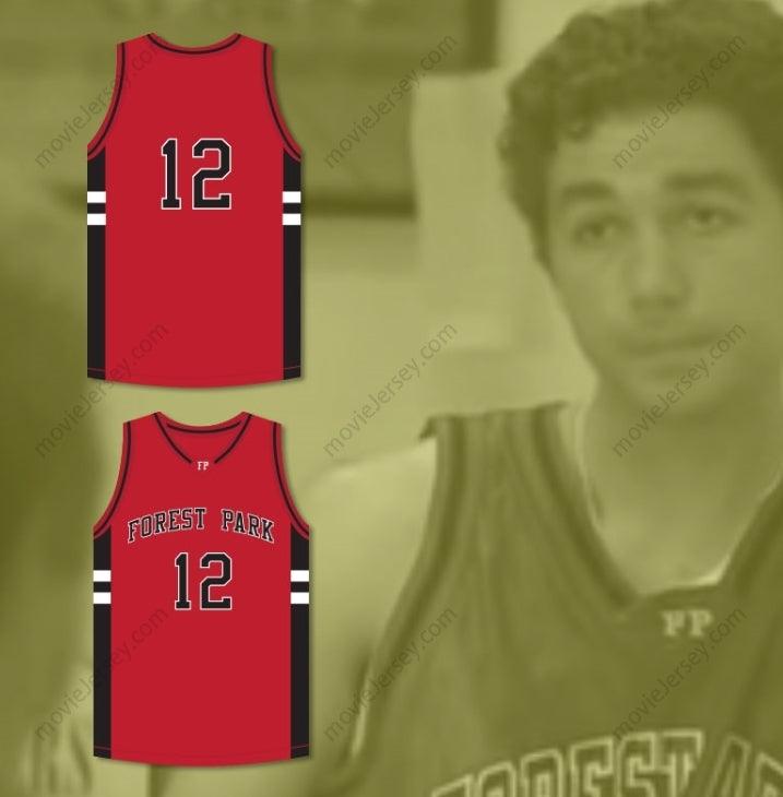 CUSTOM ANY Name Number MATT KRENTZ JOHN HOGAN 12  HIGHLANDERS BASKETBALL JERSEY STREETBALLERS Top Stitched S-6XL