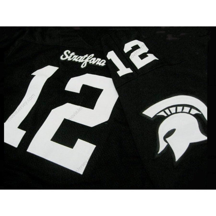 CUSTOM ANY Name Number ANDREW LUCK 12 STRATFORD HIGH SCHOOL FOOTBALL JERSEY Top Stitched S-6XL