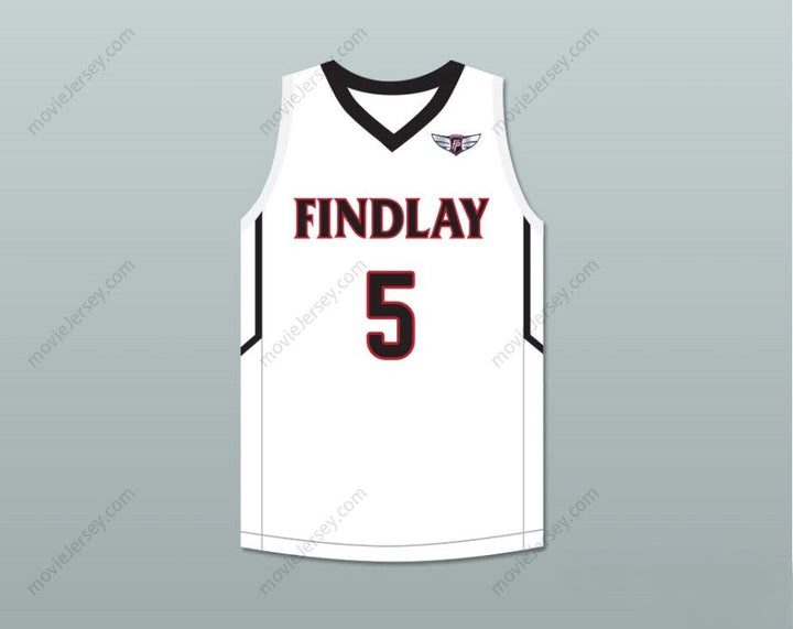 CUSTOM ANY Name Number P. J. WASHINGTON 5  PREP WHITE BASKETBALL JERSEY 2 Top Stitched S-6XL