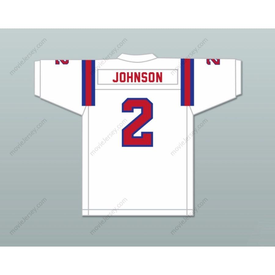 CUSTOM ANY Name Number 1983 USFL TRUMAINE JOHNSON 2 CHICAGO BLITZ ROAD Football Jersey Top Stitched S-6XL