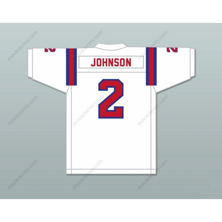 CUSTOM ANY Name Number 1983 USFL TRUMAINE JOHNSON 2 CHICAGO BLITZ ROAD Football Jersey Top Stitched S-6XL